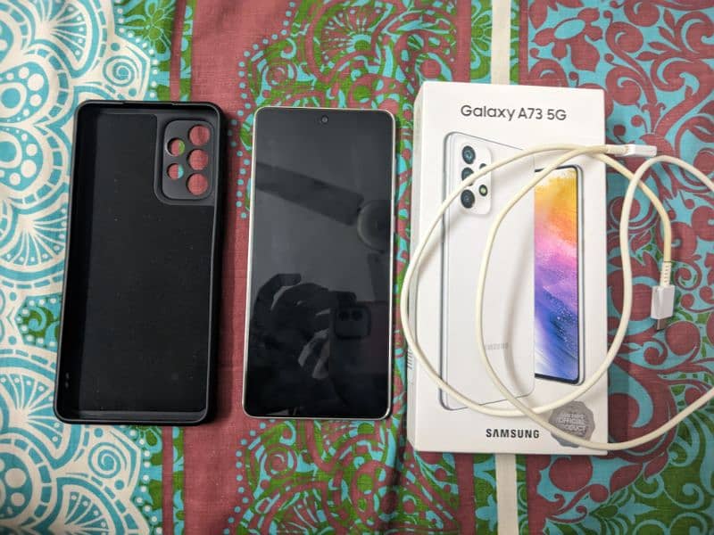 Samsung A73 complete box 8