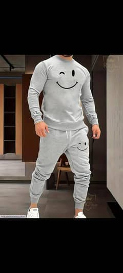 men's fabric fleece tracksuit