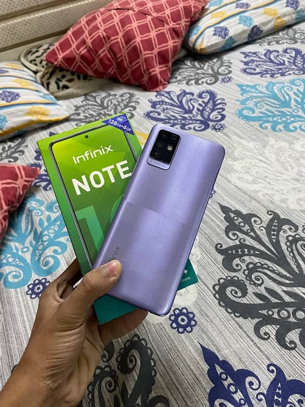 infinix note 10" 6"128 all ok only panel change ha baki phone ok ha 2