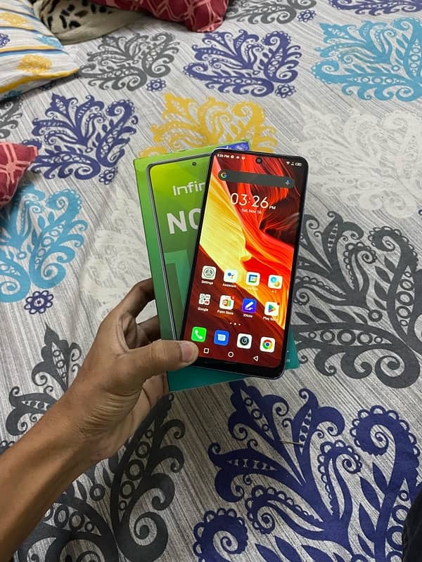 infinix note 10" 6"128 all ok only panel change ha baki phone ok ha 6