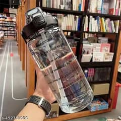 2 Liter Water Bottle with Straw for Travel Bottle, Fitness Gym