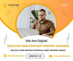 Content writing free training  1 month