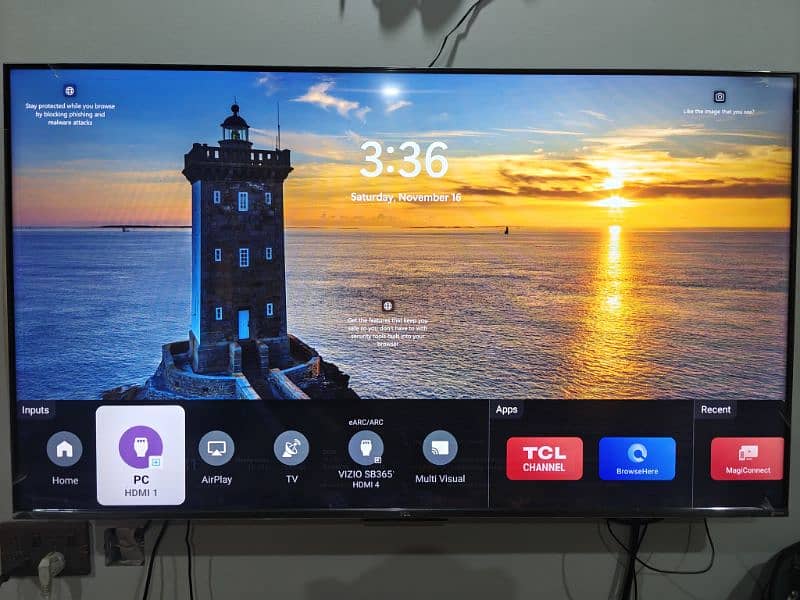 TCL C735 55" 4K QLED Google TV 3