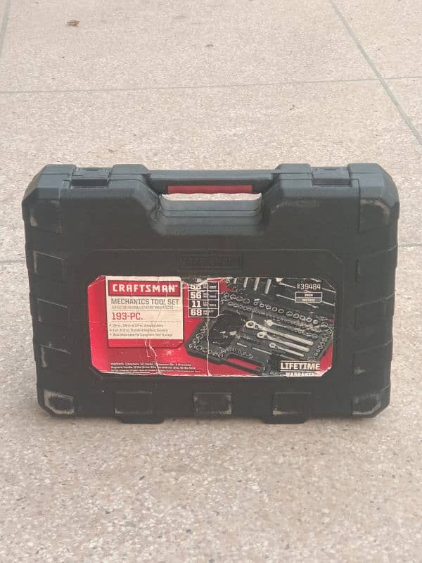 tool box 193 piece craftman 5