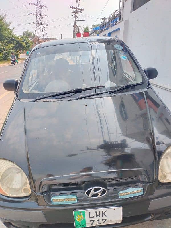 Hyundai Santro 2006 for urgent sale 03218456226 4