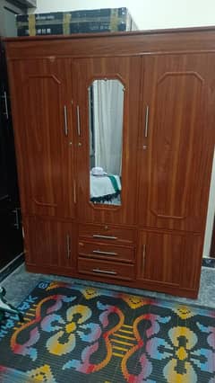 Three door cupboard