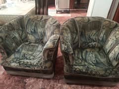 Used Sofas for sale (Two 1 seater and One 3 seater sofa)