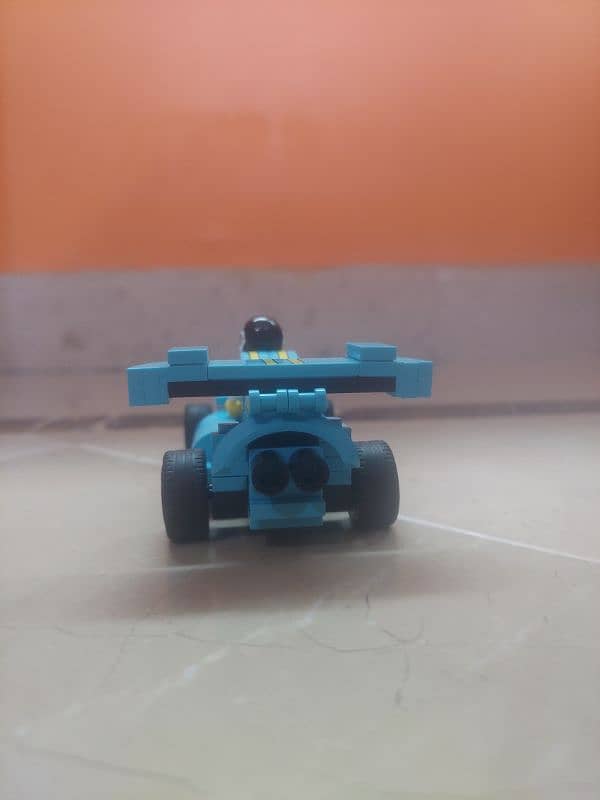 lego f1 car blue 2