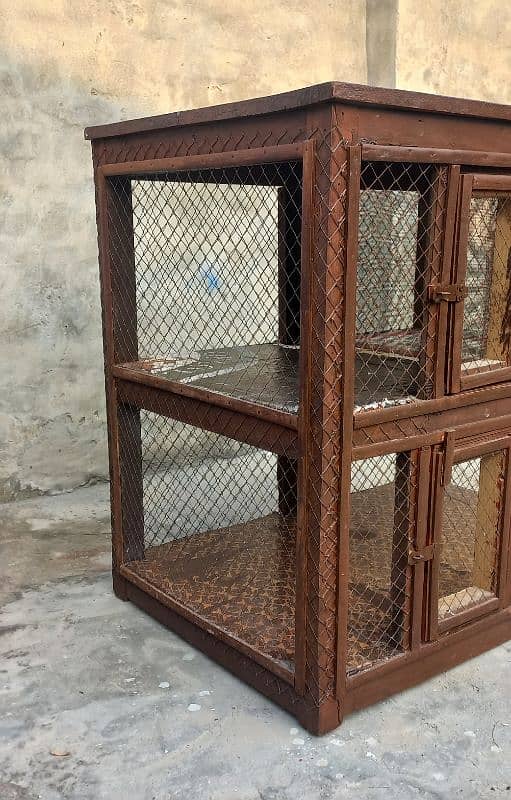 Bird's Cage for sale ( Wooden ) 2