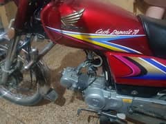 Honda CD 70 2010 model Rawalpindi number