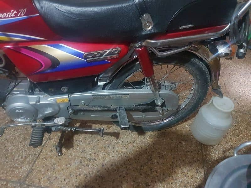 Honda CD 70 2010 model Rawalpindi number 5