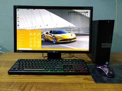 Gamer PC 12GB DDR4 Ram 12GB SDD 22" LCD