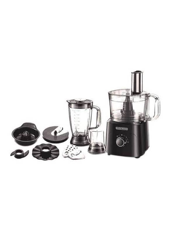 BLACK+DECKER Food Processor 34 Functions 5-in-1 750 W FX775-B5 Black 0