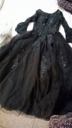 black fairy frock