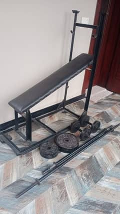 weight lifting machine and accessories