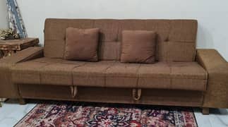 sofa cum bed with storage 10/10 condition