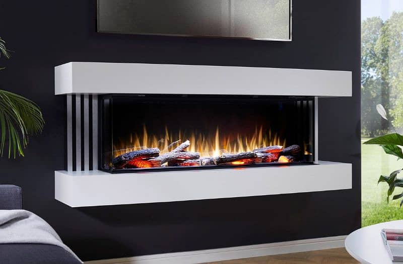 3D Electric Fireplace and gas 1