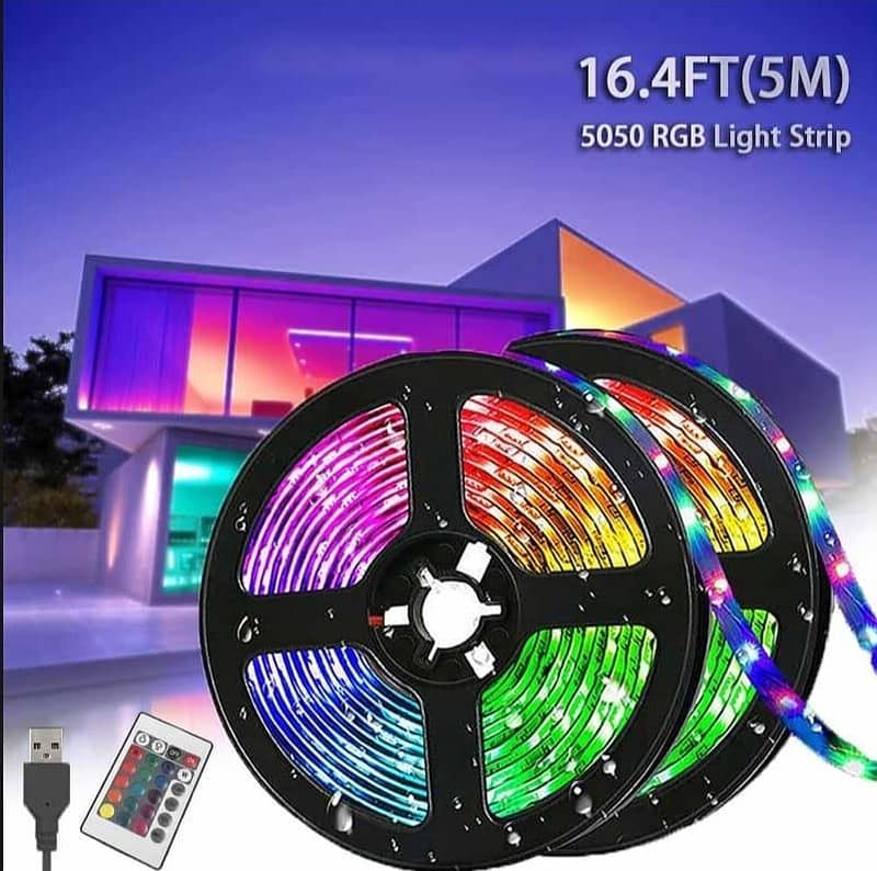 Multicolor RGB Light USB (16 Feet) 0