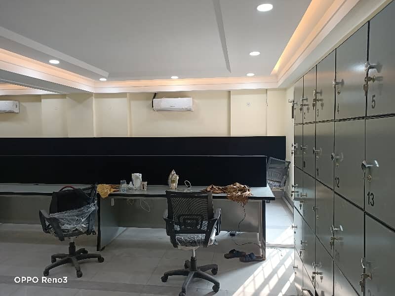 5 Marla Commercial floor for rent hot location bahria 5