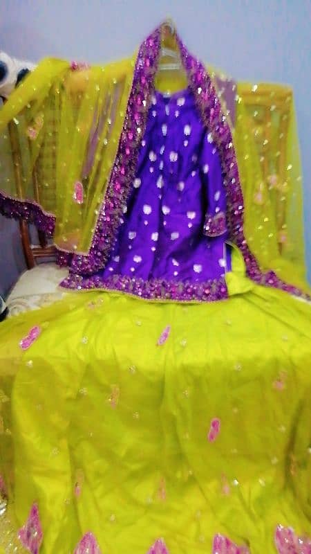 mehandi barat walima party dress branded designer 1