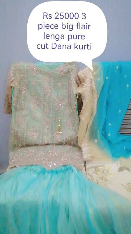 mehandi barat walima party dress branded designer 4