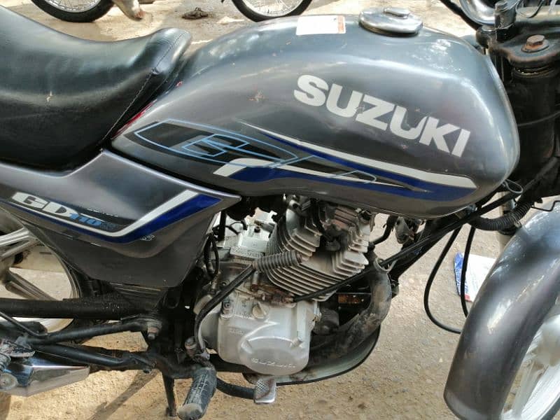 suzuki GD 110 model 2017 exellent condition self start 2