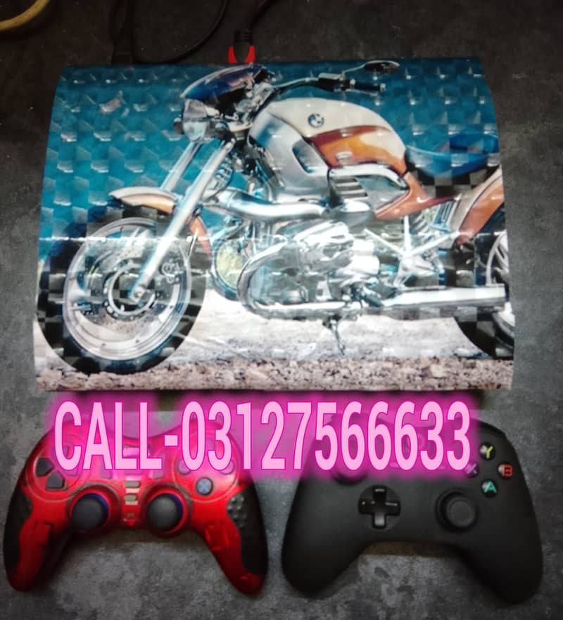 PLAY STATION 3 WITH 25 GAMES INSTALLED 1 CONTROLLER CALL-03127566633 0