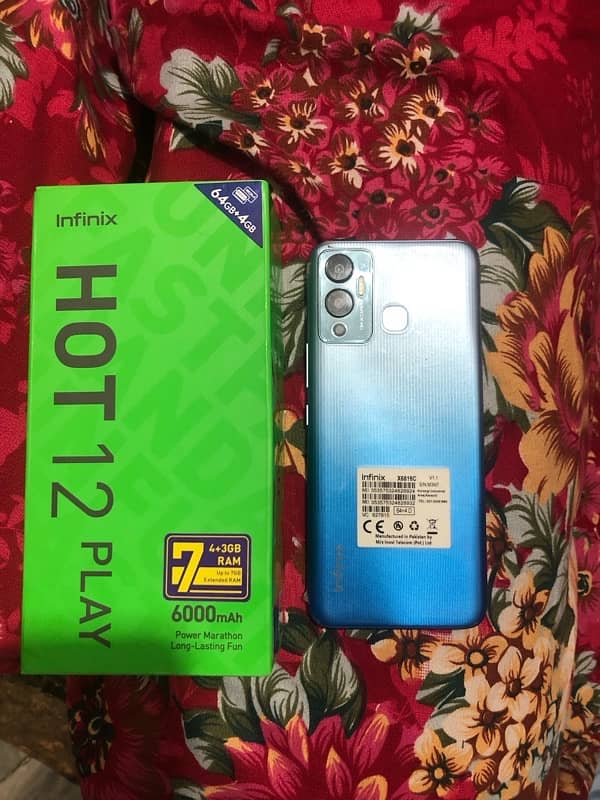 infinix hot 12 play 7