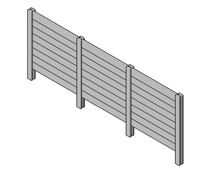 precast boundary wall 12