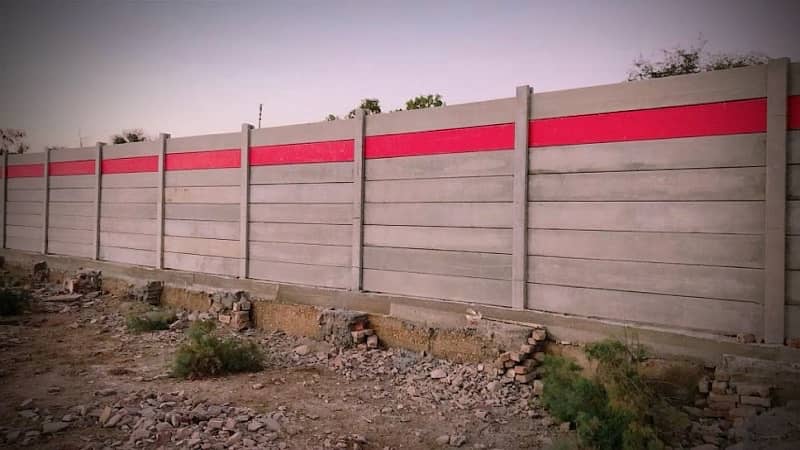 precast boundary wall 16