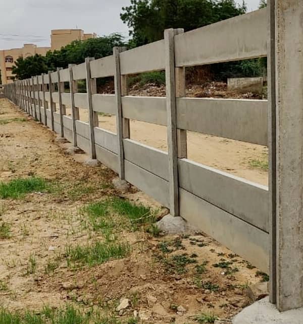 precast boundary wall 17