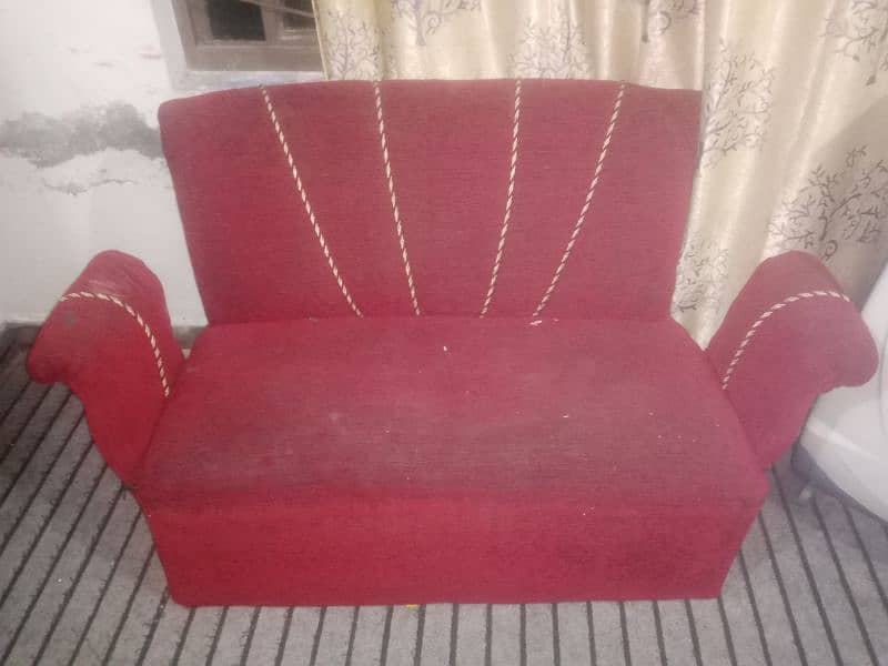 ‎5 seater sofa set / red rose colour luxury sofa 0