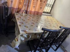 dinning table with 6chairs