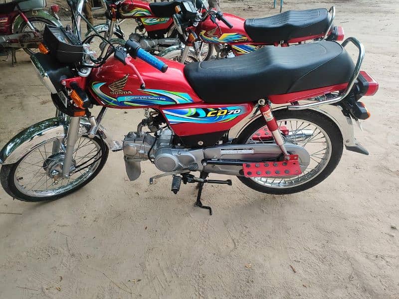 Honda CD70 2024 Modal 0