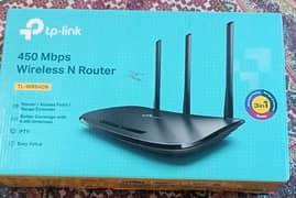 Wifi router - TP-LINK WIRELESS N ROUTER model No. WR940N