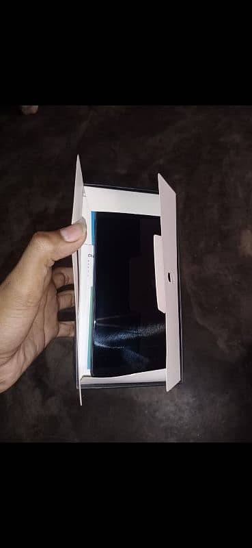 Infinix hot 8 with box and data cable 1