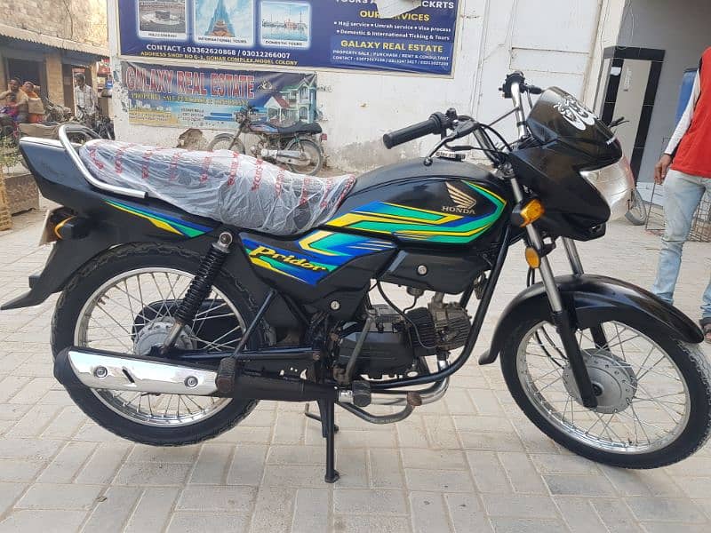 honda pridor 100cc 2023 03 month karachi number 3