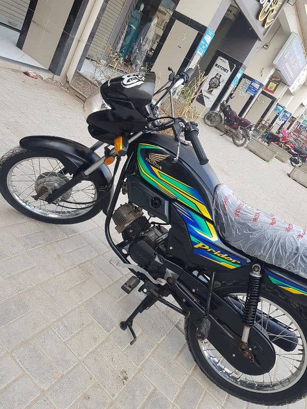 honda pridor 100cc 2023 03 month karachi number 7