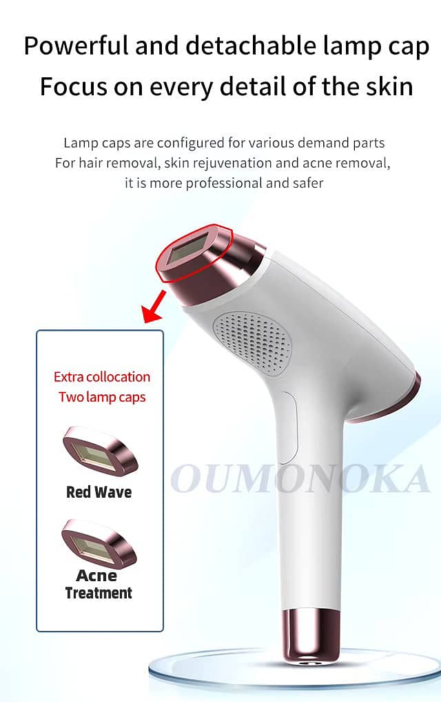 4 in 1 Wireless 999999 Flashes Laser Hair Removal cooling 1