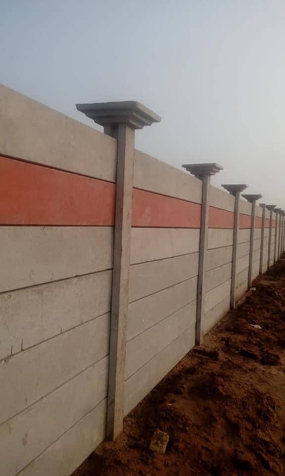 precast boundary wall,wall,roofs,precast roofs,shed 8