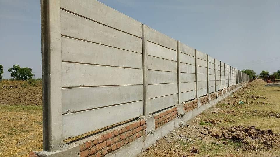 precast boundary wall,wall,roofs,precast roofs,shed 11