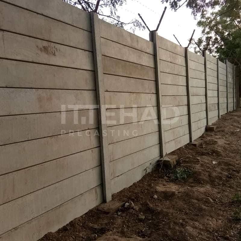 precast boundary wall,wall,roofs,precast roofs,shed 15