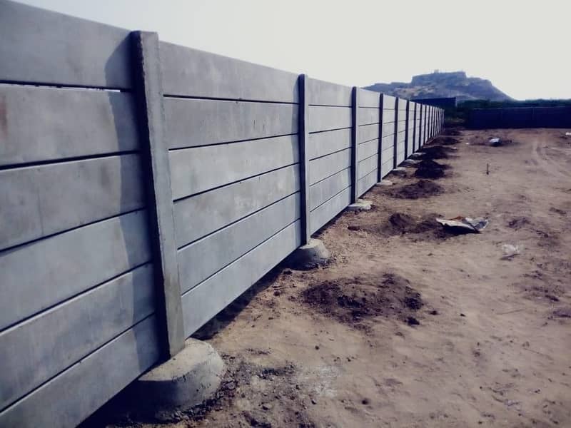 precast boundary wall,wall,roofs,precast roofs,shed 18