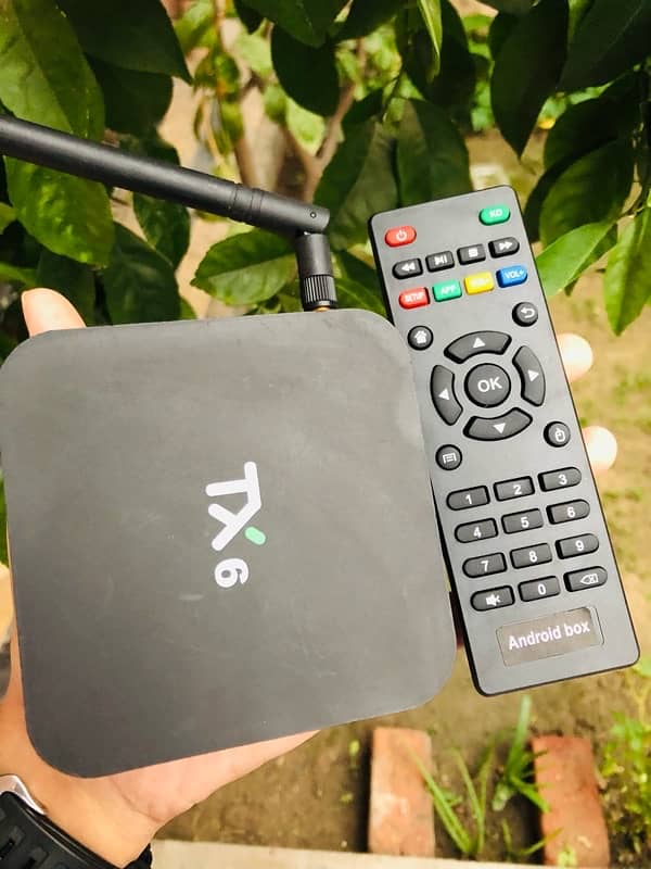 TX6 Android Tv Box 4GB Ram & 64GB Rom 0