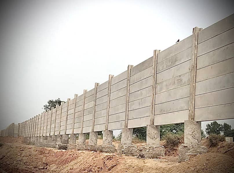 Wall/boundary wall/precast roofs/Slabs 7