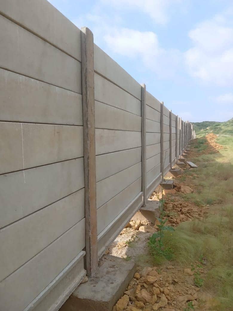 Wall/boundary wall/precast roofs/Slabs 16