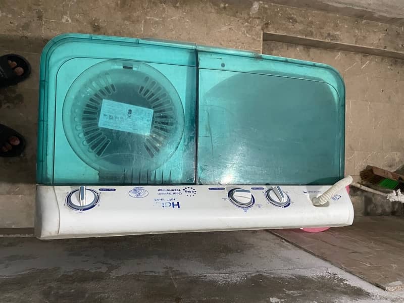 Haier washing machine 1