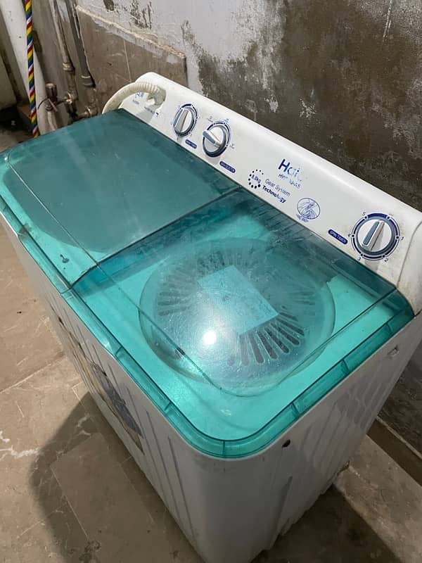 Haier washing machine 3