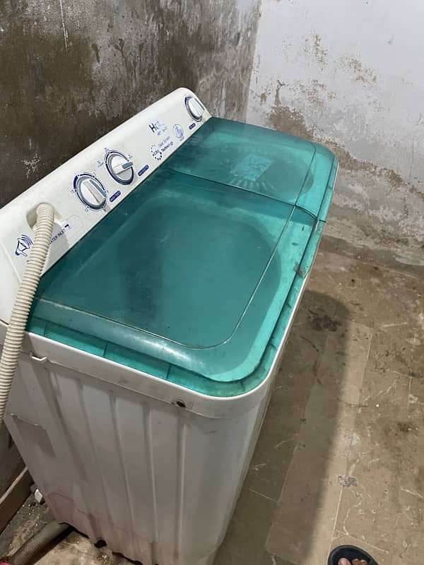 Haier washing machine 7