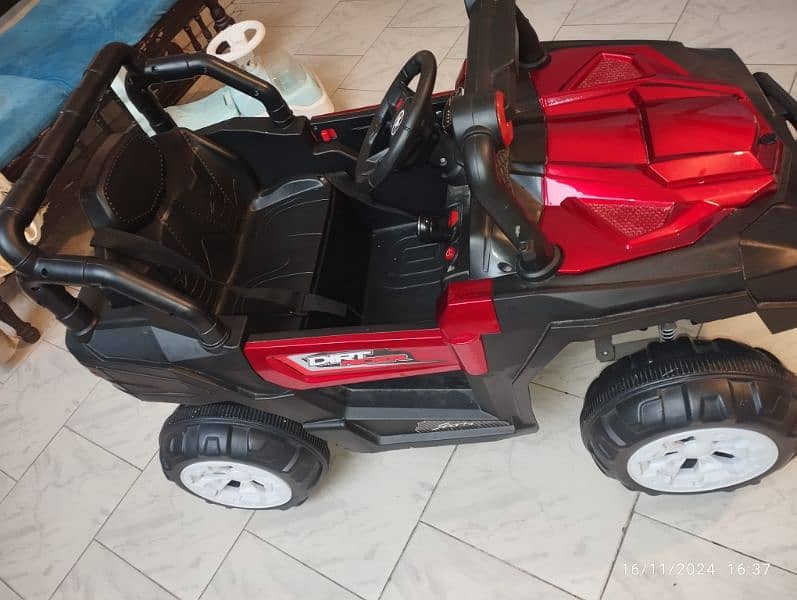 electric remote car for 2 kids 4